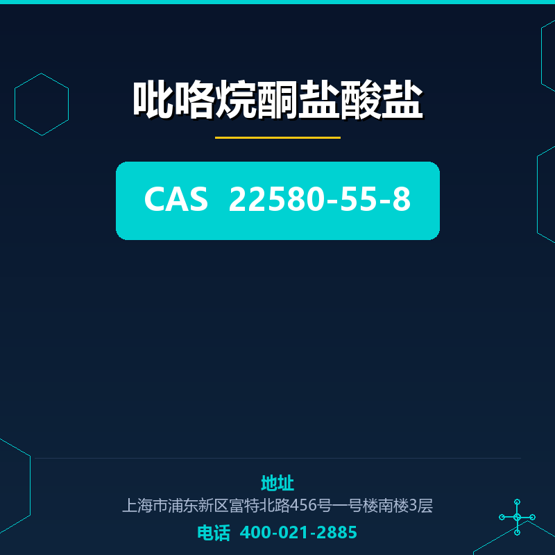 吡咯烷酮盐酸盐 22580-55-8