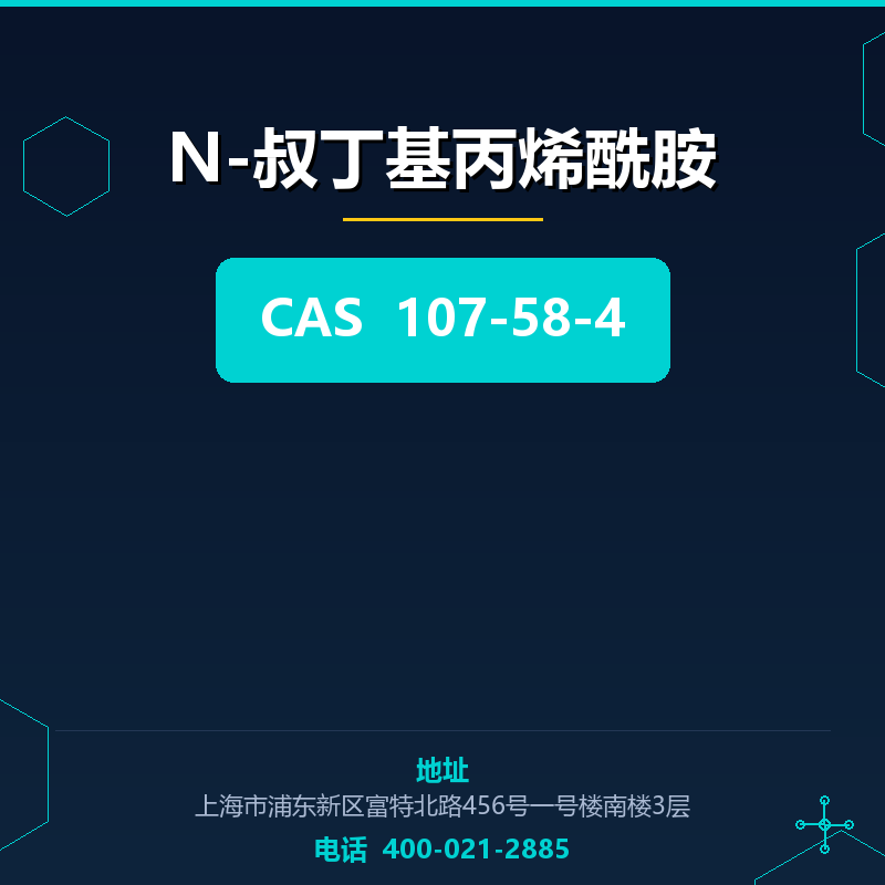 N-叔丁基丙烯酰胺 107-58-4