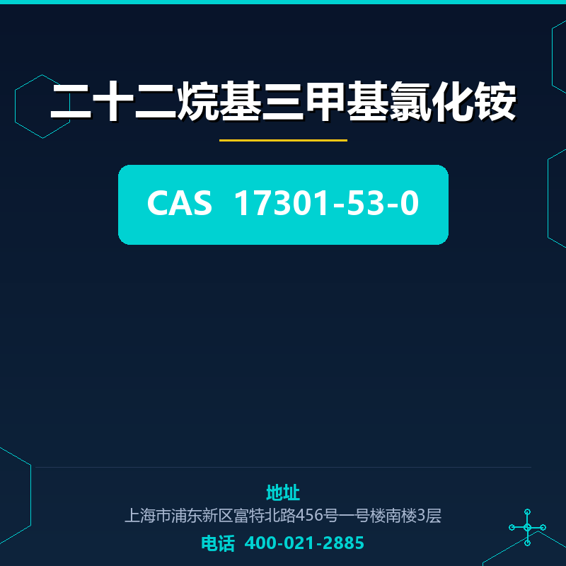 二十二烷基三甲基氯化铵 17301-53-0