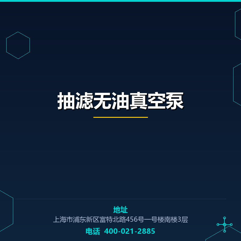 抽滤无油真空泵 None