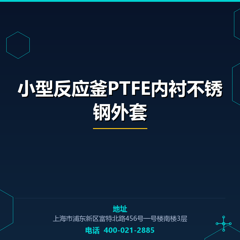 小型反应釜PTFE内衬不锈钢外套 None
