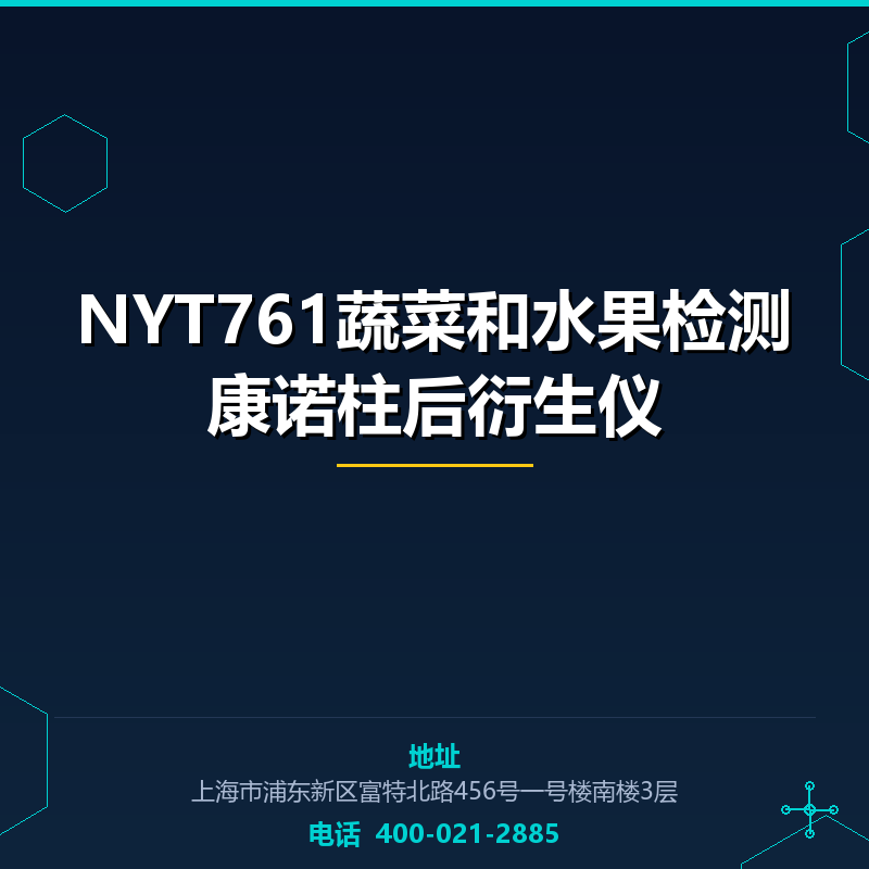 NYT761蔬菜和水果检测康诺柱后衍生仪 None
