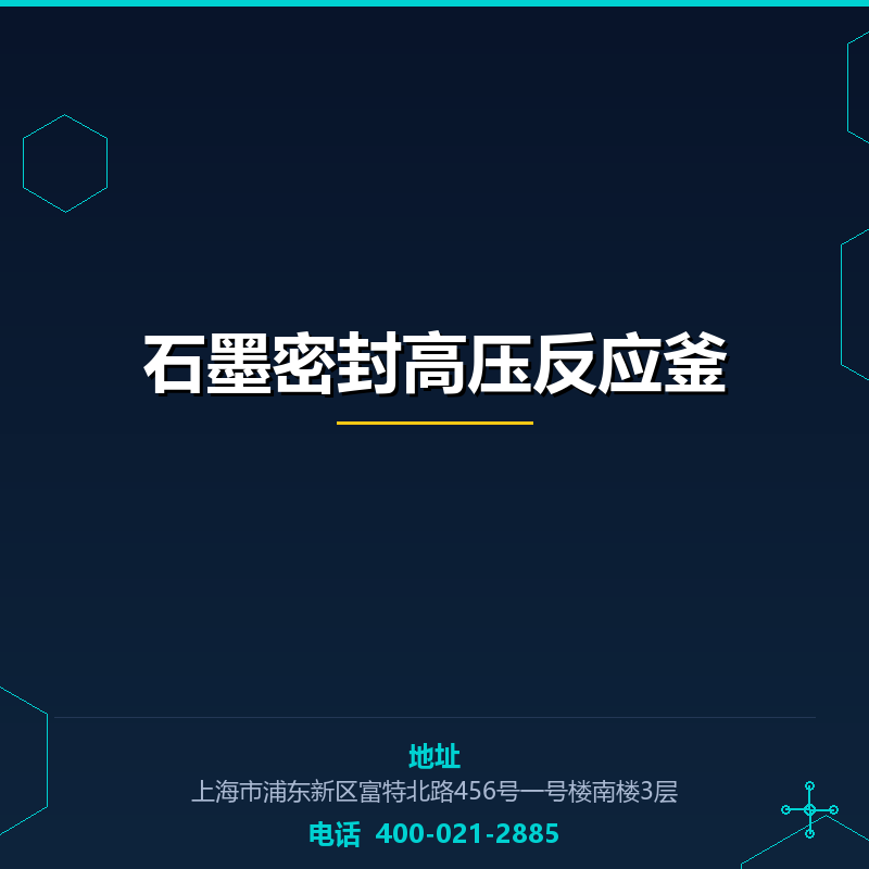 石墨密封高压反应釜 None