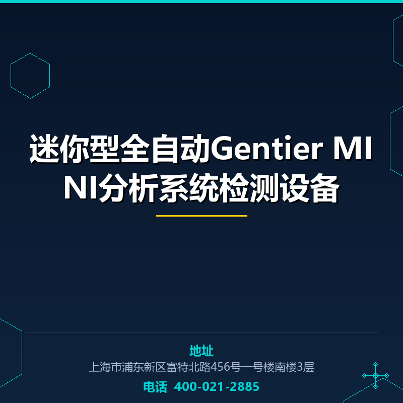 迷你型全自动Gentier MINI分析系统检测设备 None