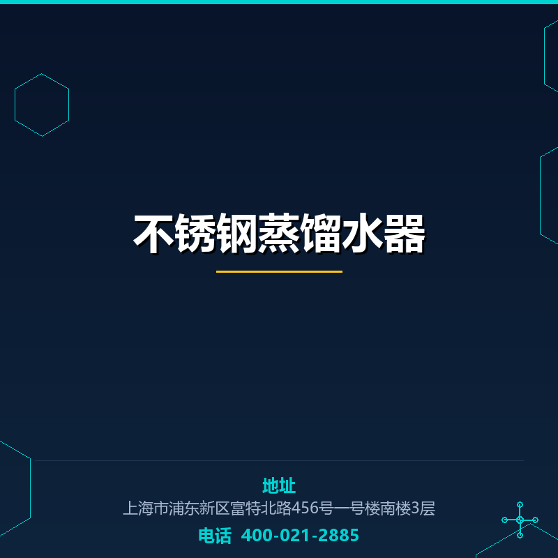 不锈钢蒸馏水器 None