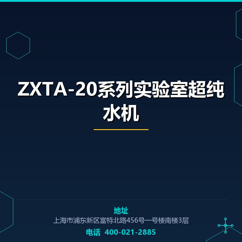 ZXTA-20系列实验室超纯水机 None