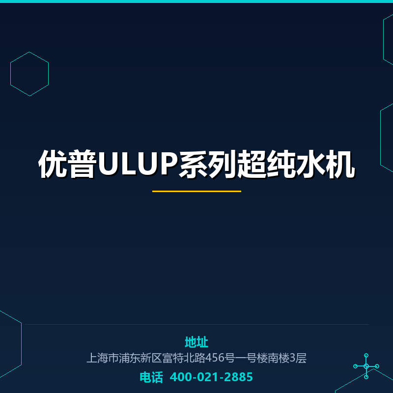 优普ULUP系列超纯水机 None