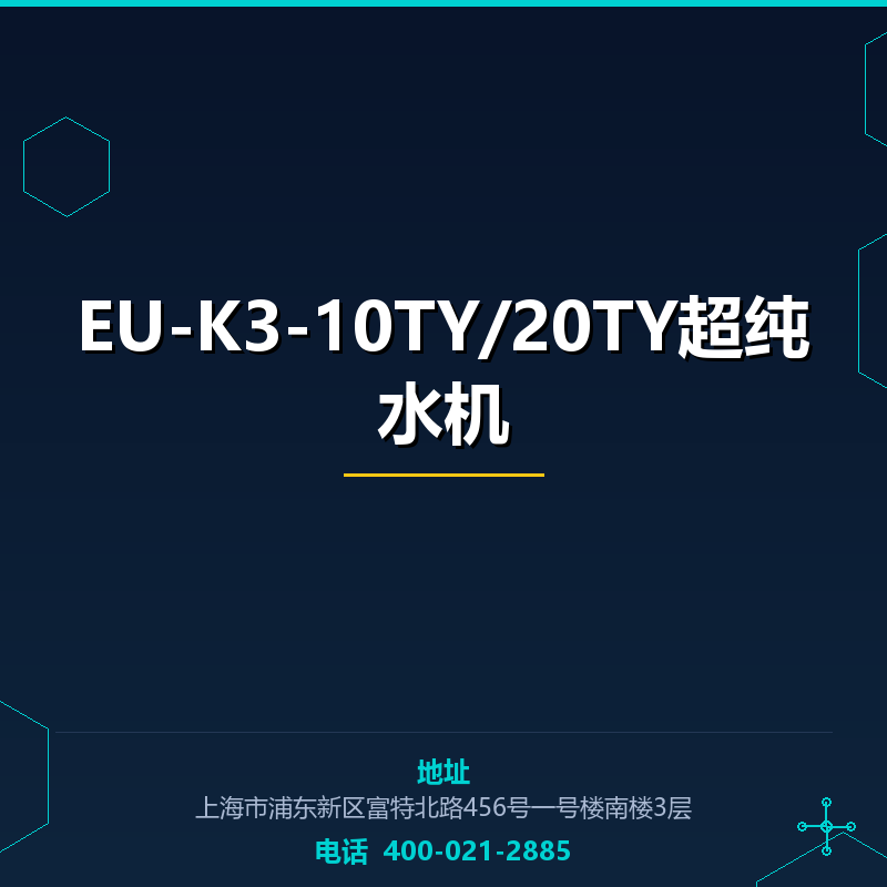 EU-K3-10TY/20TY超纯水机 None