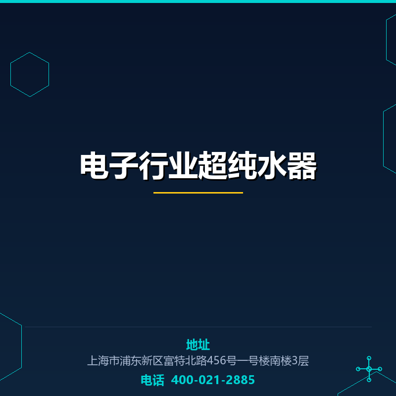 电子行业超纯水器 None