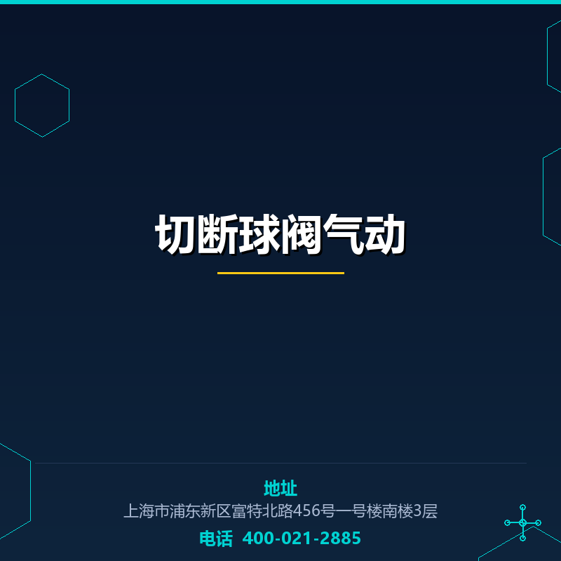 切断球阀气动 None