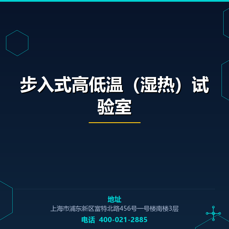 步入式高低温（湿热）试验室 None