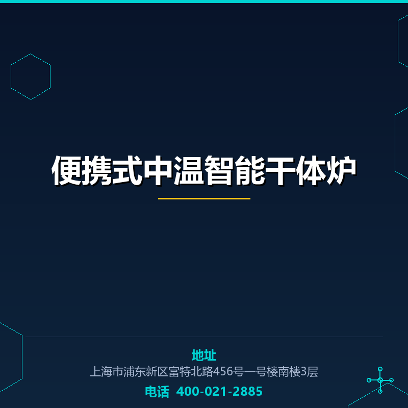 便携式中温智能干体炉 None