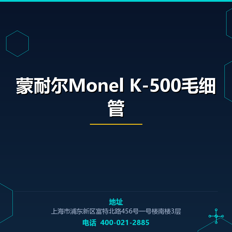 蒙耐尔Monel K-500毛细管 None