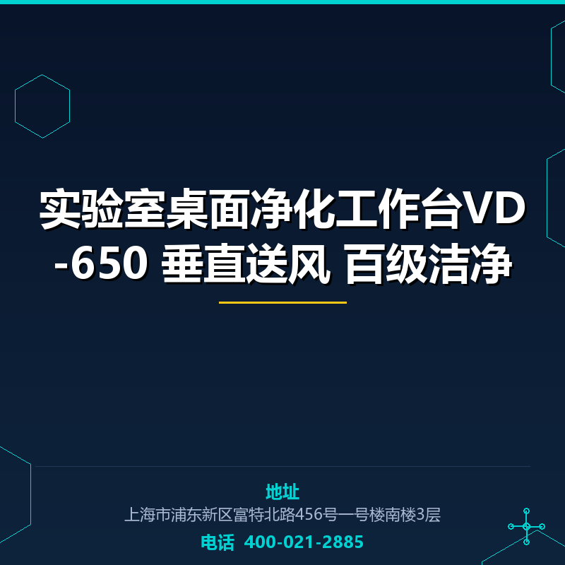 实验室桌面净化工作台VD-650 垂直送风 百级洁净 None
