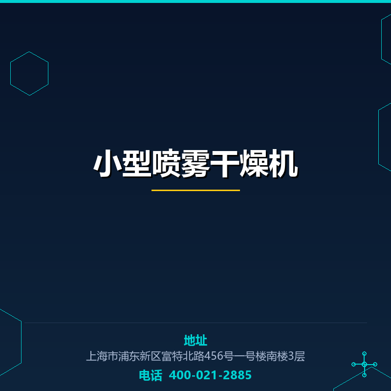 小型喷雾干燥机 None