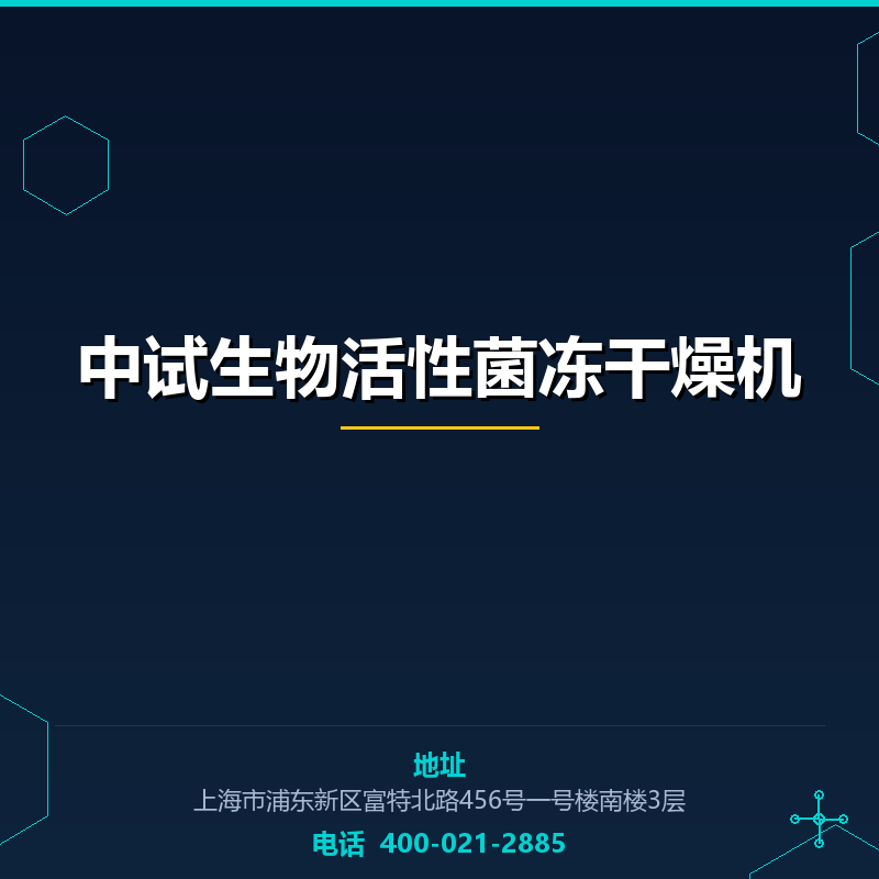 中试生物活性菌冻干燥机 None