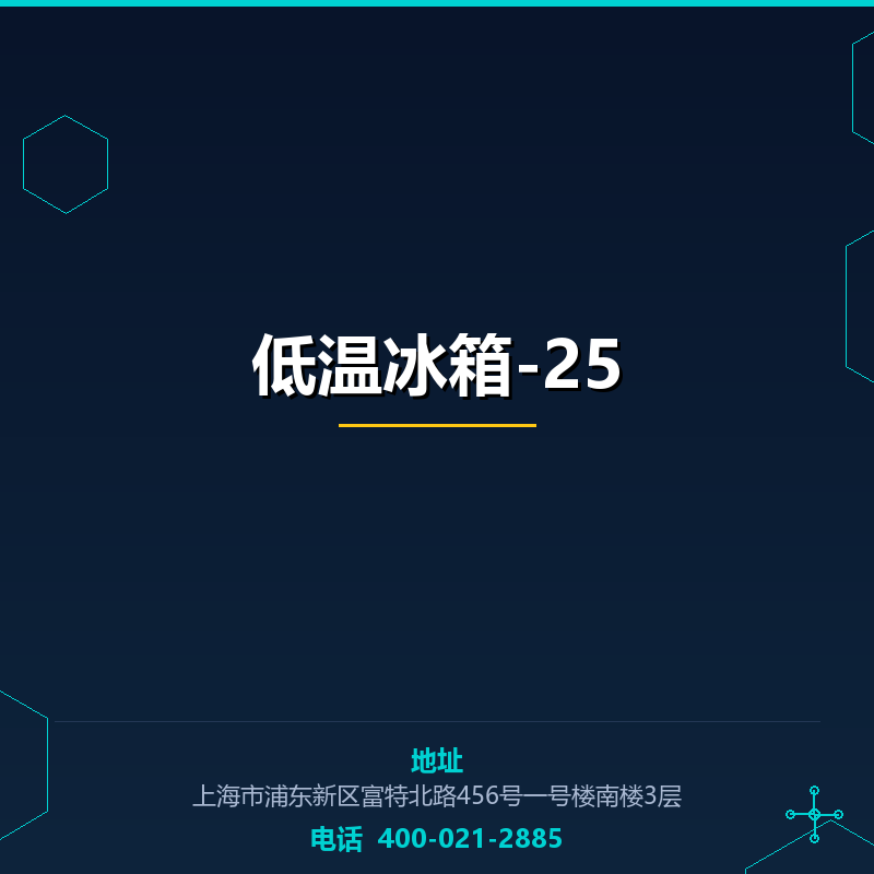 低温冰箱-25 None
