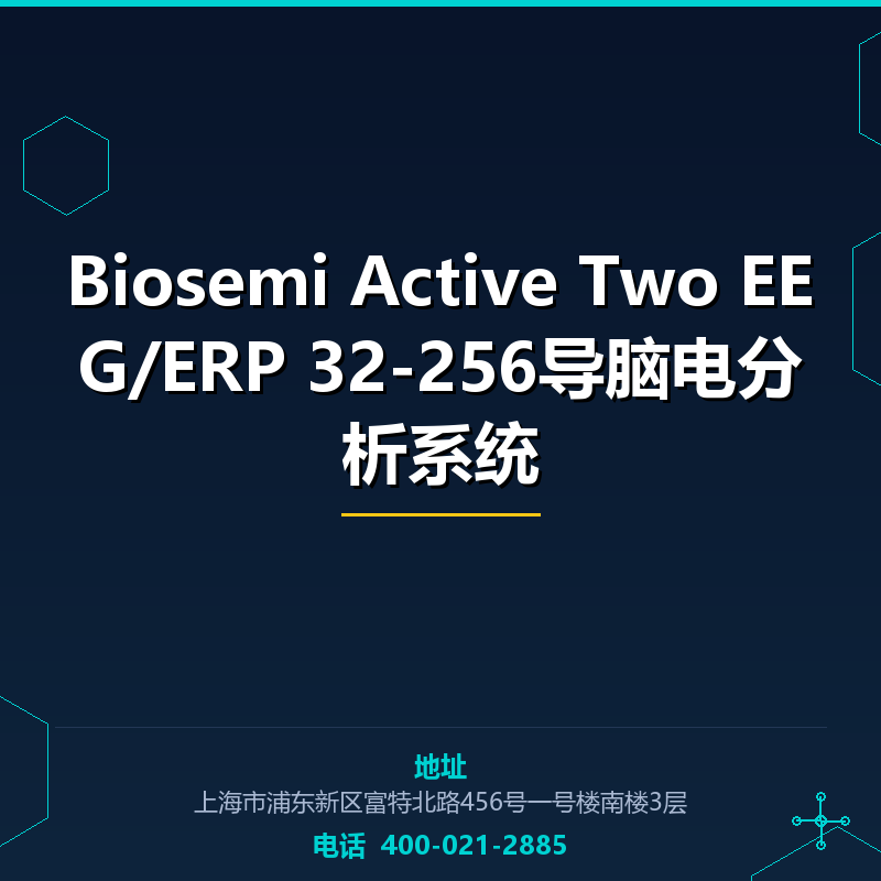 Biosemi Active Two EEG/ERP 32-256导脑电分析系统 None