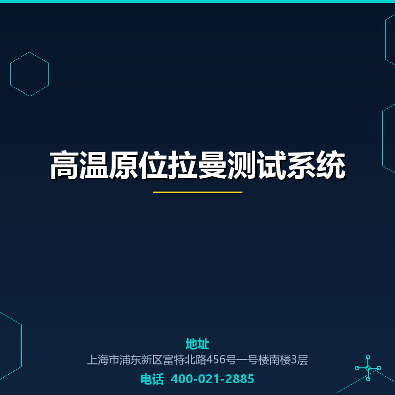 高温原位拉曼测试系统 None