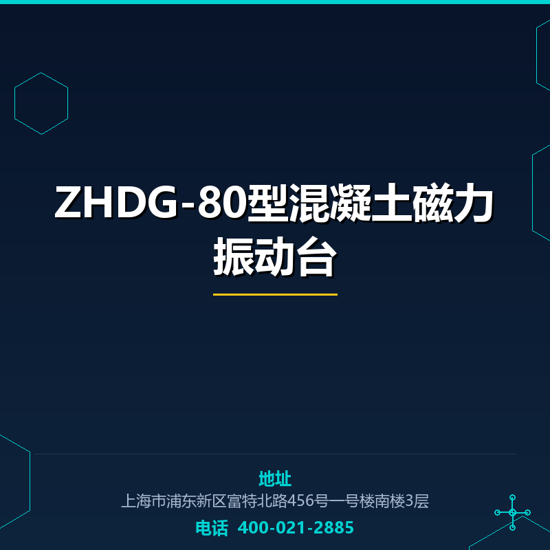 ZHDG-80型混凝土磁力振动台 None