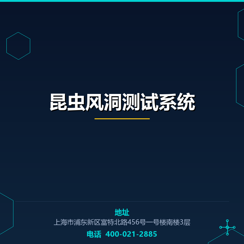 昆虫风洞测试系统 None