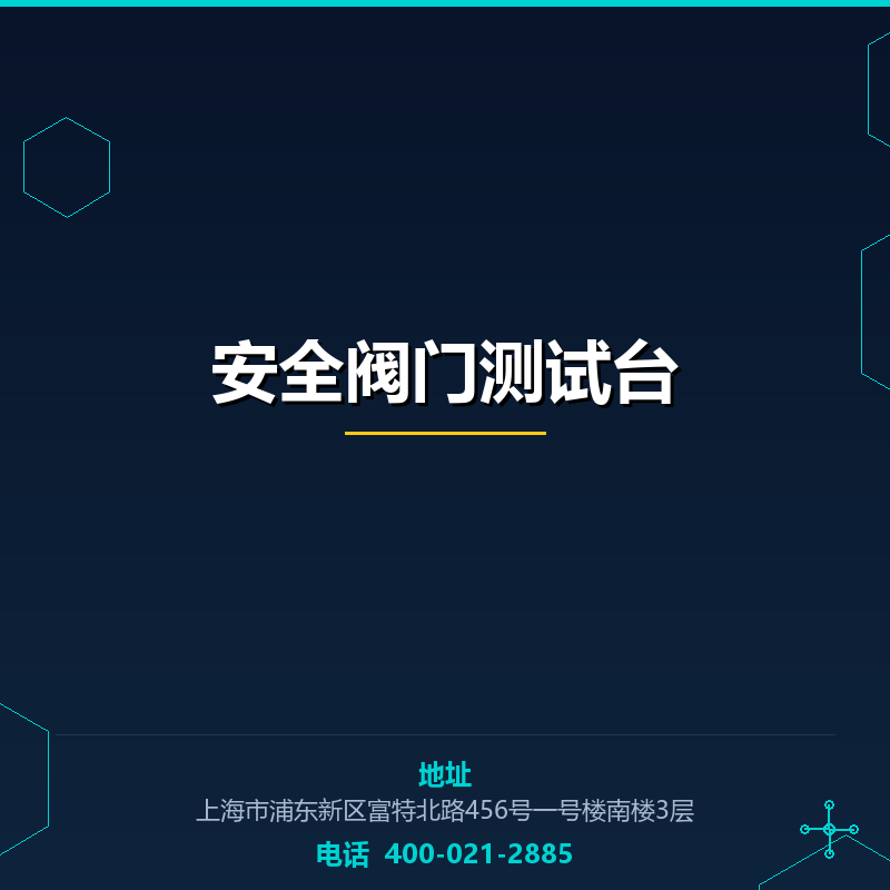 安全阀门测试台 None