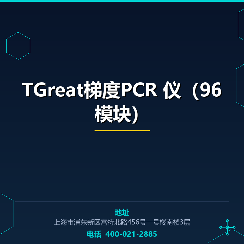 TGreat梯度PCR 仪（96模块）（OSE-GP-02） None