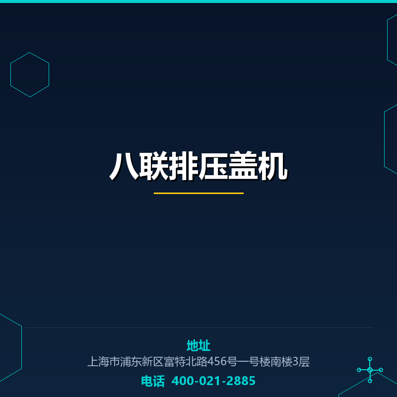 八联排压盖机 None