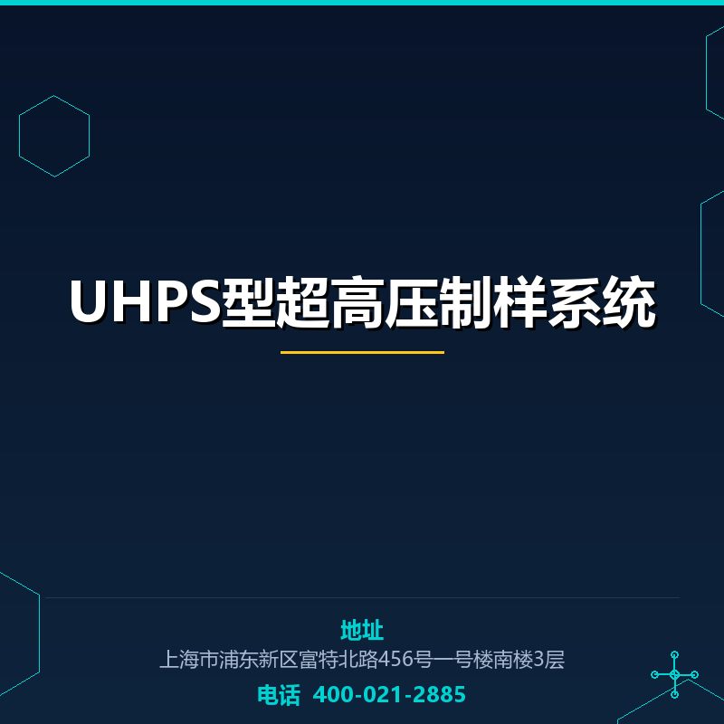 UHPS型超高压制样系统 None