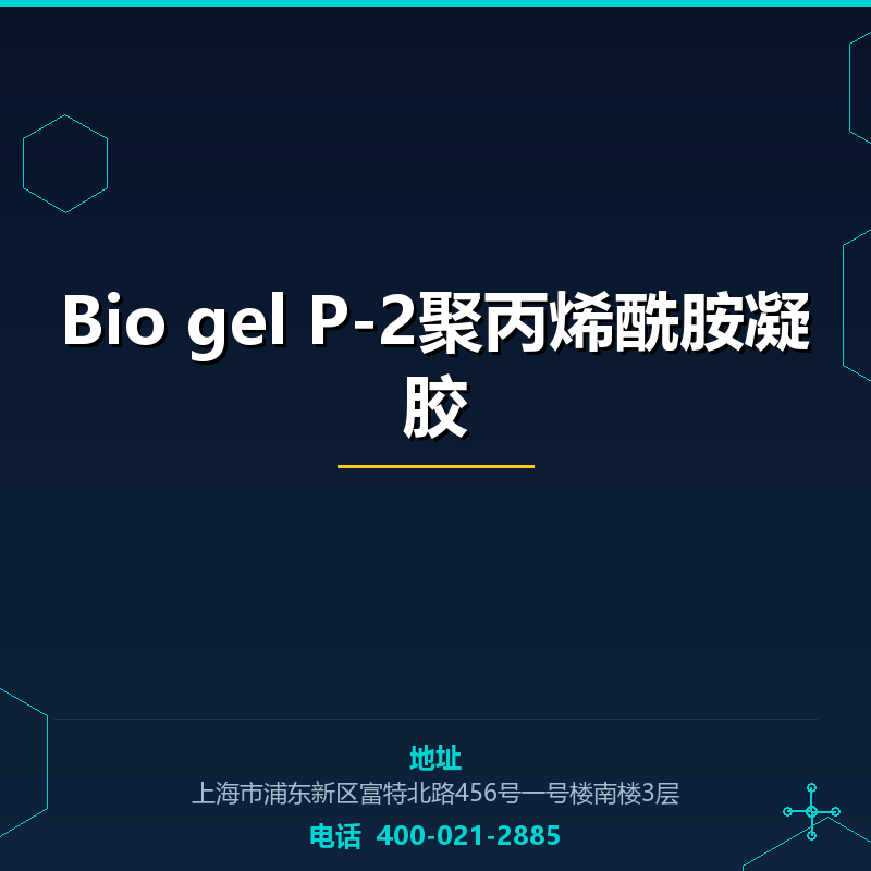 Bio gel P-2聚丙烯酰胺凝胶