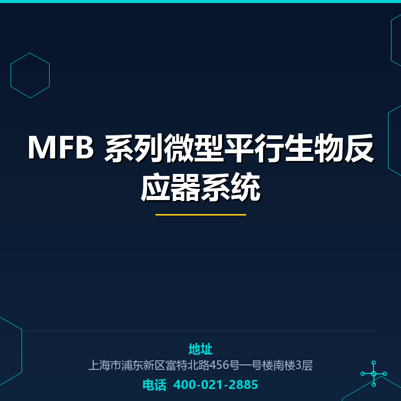 MFB 系列微型平行生物反应器系统 None
