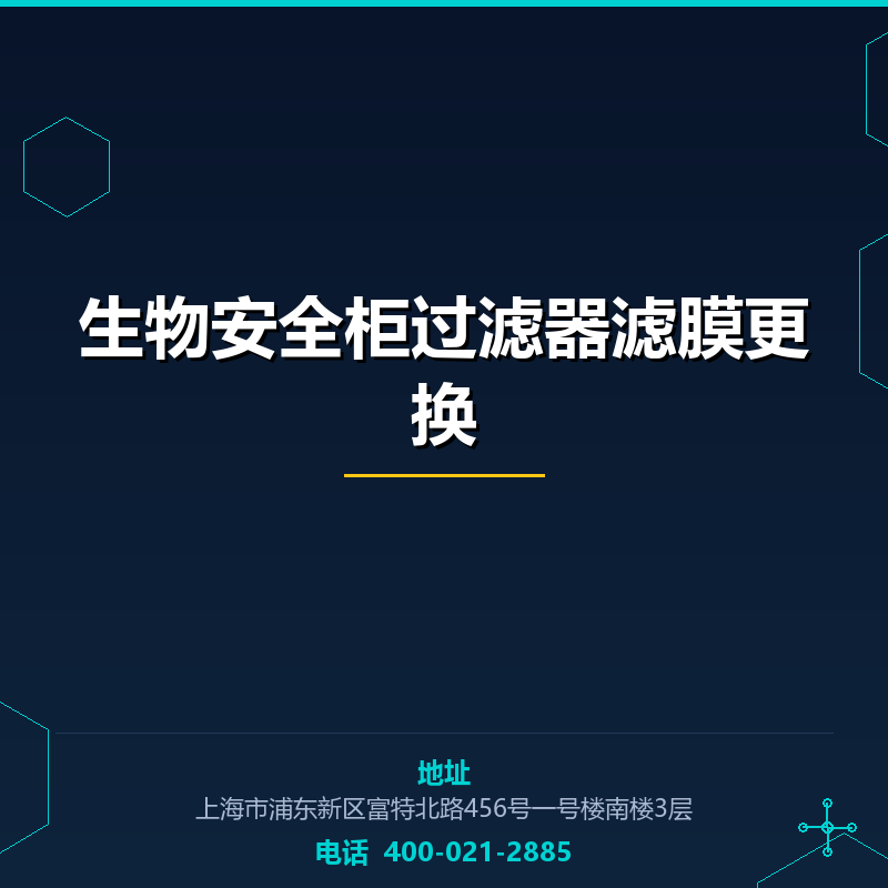 生物安全柜过滤器滤膜更换 None