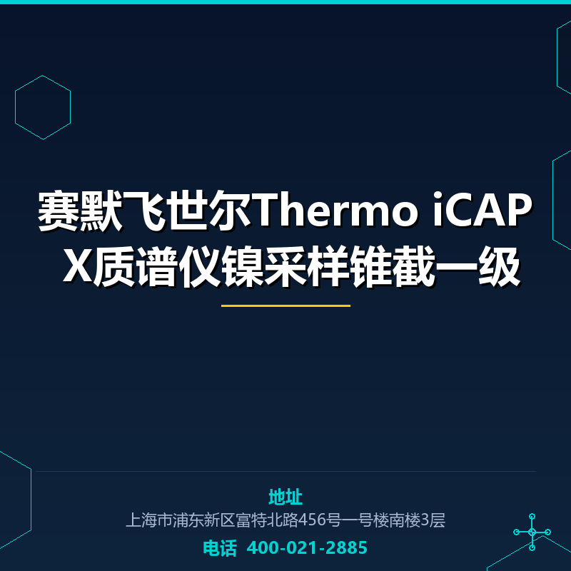 赛默飞世尔Thermo iCAP X质谱仪镍采样锥截一级