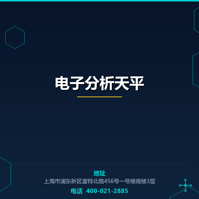 电子分析天平 None