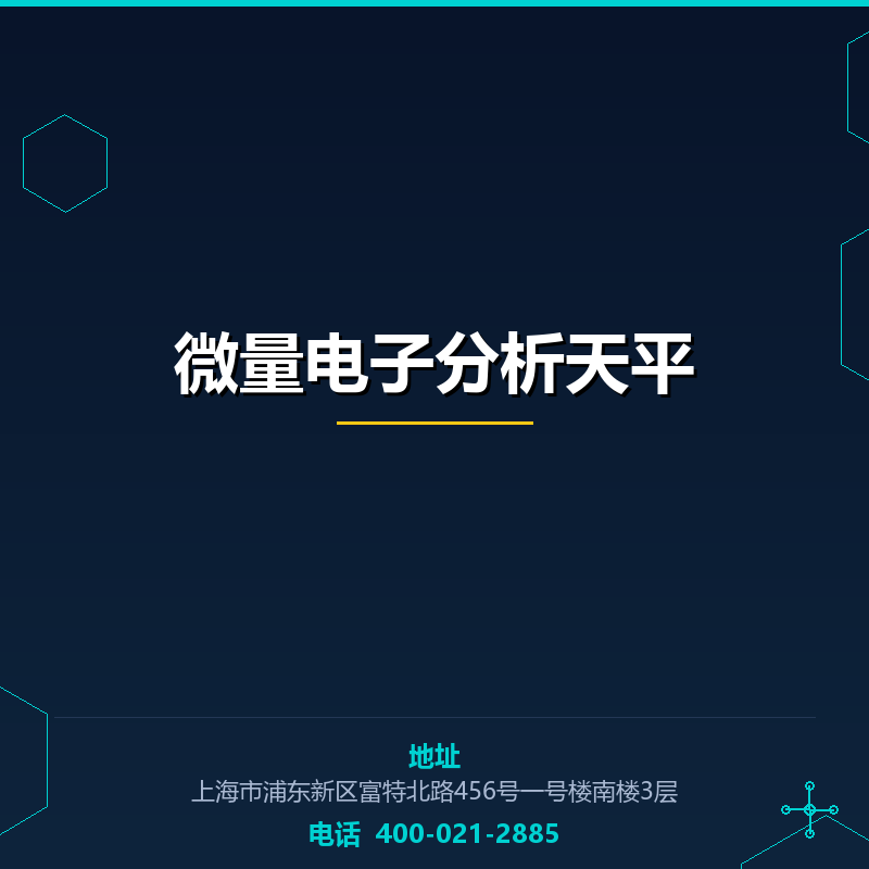 微量电子分析天平