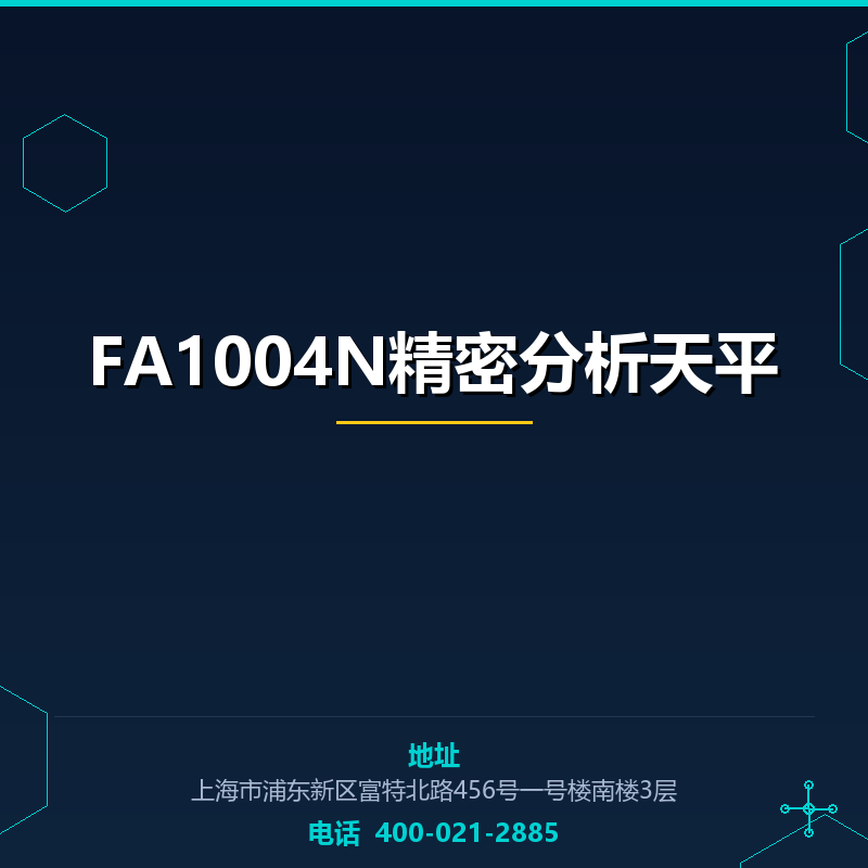FA1004N精密分析天平 None