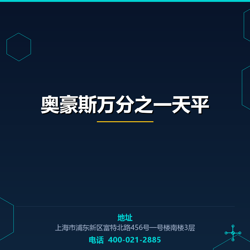 奥豪斯万分之一天平