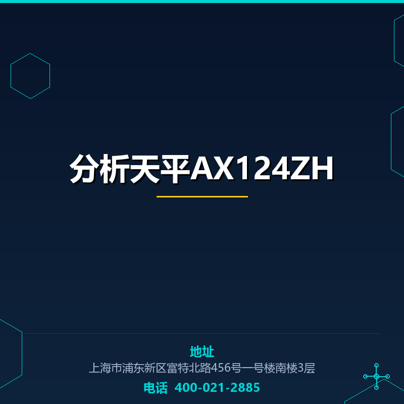 分析天平AX124ZH