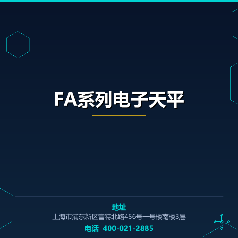 FA系列电子天平