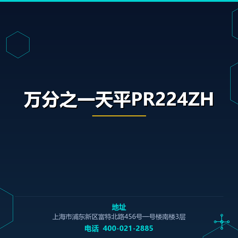 万分之一天平PR224ZH