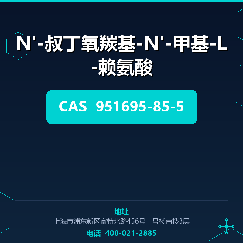 N'-叔丁氧羰基-N'-甲基-L-赖氨酸 951695-85-5