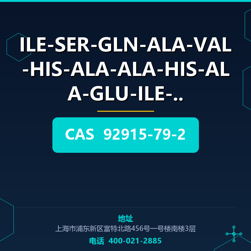 ILE-SER-GLN-ALA-VAL-HIS-ALA-ALA-HIS-ALA-GLU-ILE-AS (92915-79