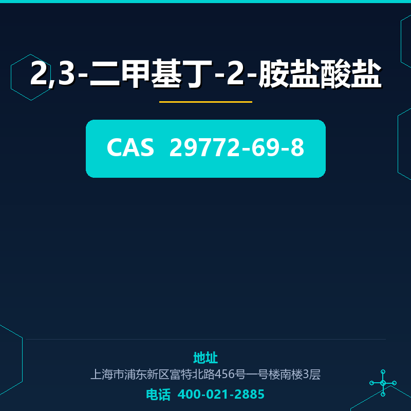 2,3-二甲基丁-2-胺盐酸盐 29772-69-8