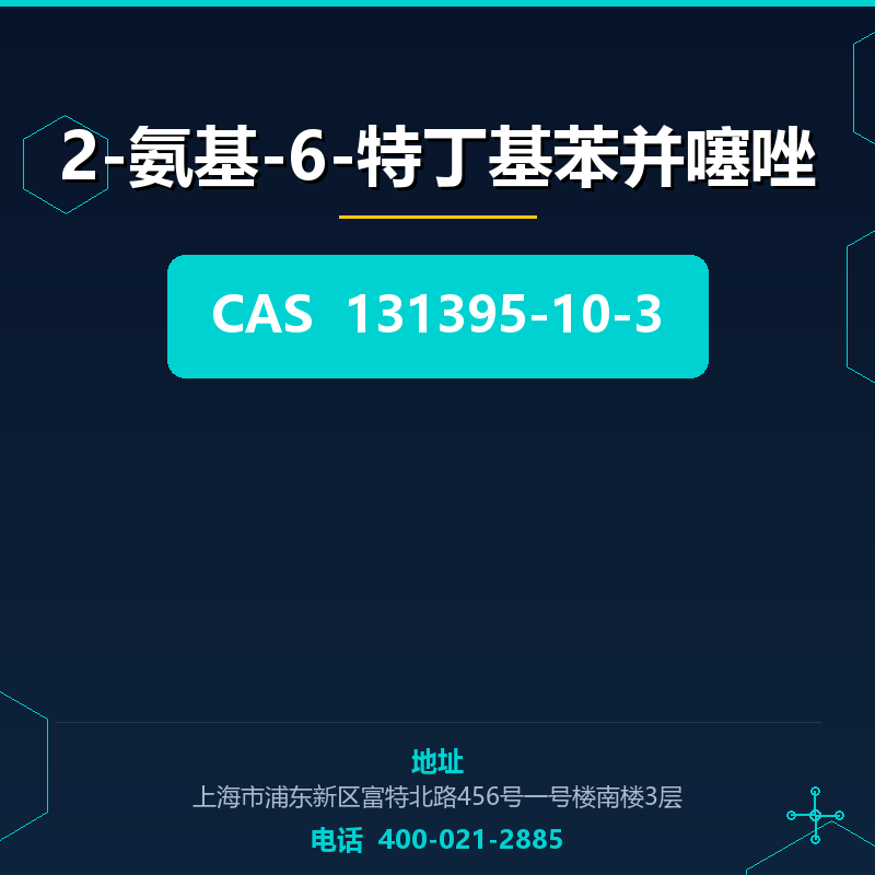 2-氨基-6-特丁基苯并噻唑 131395-10-3
