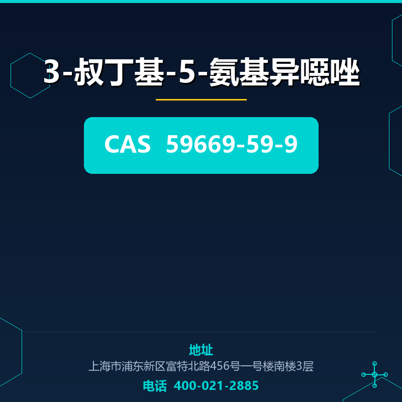 3-叔丁基-5-氨基异噁唑 59669-59-9