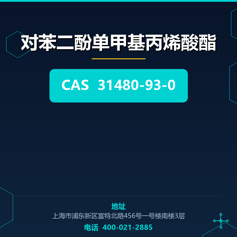 对苯二酚单甲基丙烯酸酯 31480-93-0