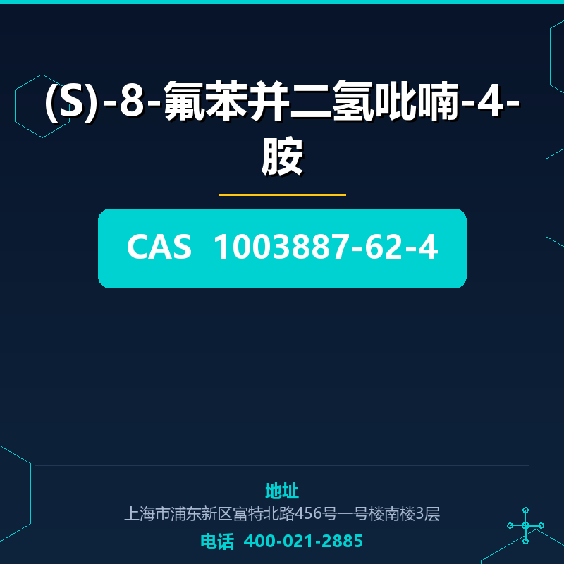 (S)-8-氟苯并二氢吡喃-4-胺 1003887-62-4