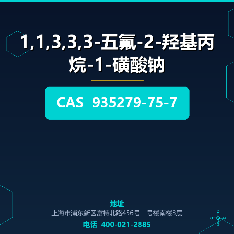 1,1,3,3,3-五氟-2-羟基丙烷-1-磺酸钠 935279-75-7