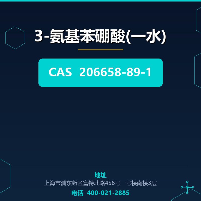 3-氨基苯硼酸(一水) 206658-89-1