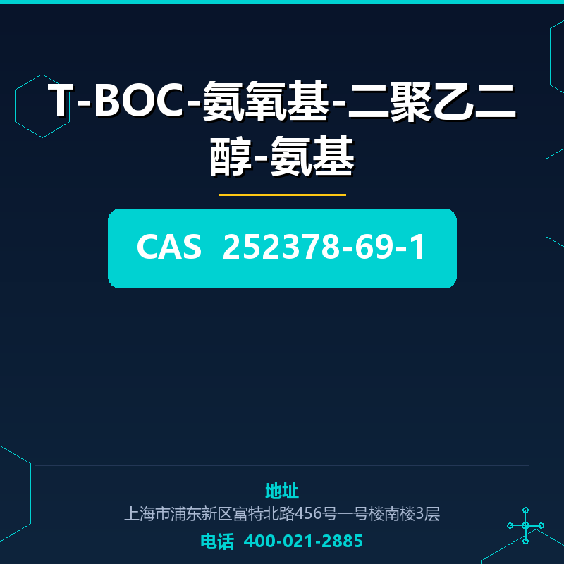 T-BOC-氨氧基-二聚乙二醇-氨基 252378-69-1